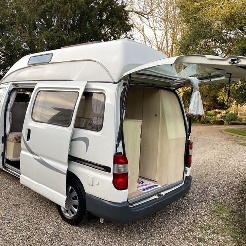 1998 Toyota HiAce Powervan HiTop 2.4D GS LWB Camper Van 2 Berth ONLY 49845 Miles