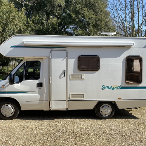 Swift Sundance 590RL Motorhome 4 Berth Rear L shaped lounge 2000(X) Fiat Ducato 2.8TD 52728 miles