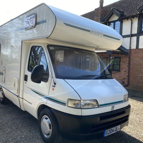 Swift Sundance 590RL Motorhome 4 Berth Rear L shaped lounge 2000(X) Fiat Ducato 2.8TD 52728 miles