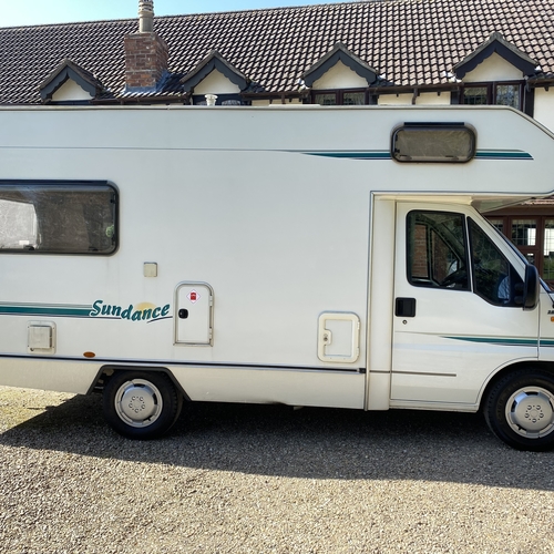 Swift Sundance 590RL Motorhome 4 Berth Rear L shaped lounge 2000(X) Fiat Ducato 2.8TD 52728 miles