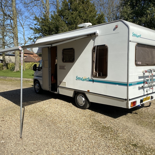 Swift Sundance 590RL Motorhome 4 Berth Rear L shaped lounge 2000(X) Fiat Ducato 2.8TD 52728 miles