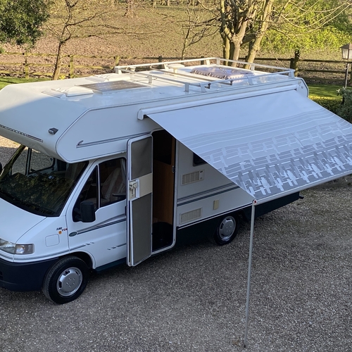 Bessacarr E425 Motorhome 4 Berth L Shaped Lounge 37964 Miles 1999 Fiat Ducato 2.8TD 1999