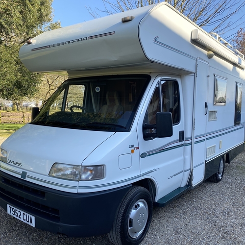 Bessacarr E425 Motorhome 4 Berth L Shaped Lounge 37964 Miles 1999 Fiat Ducato 2.8TD 1999
