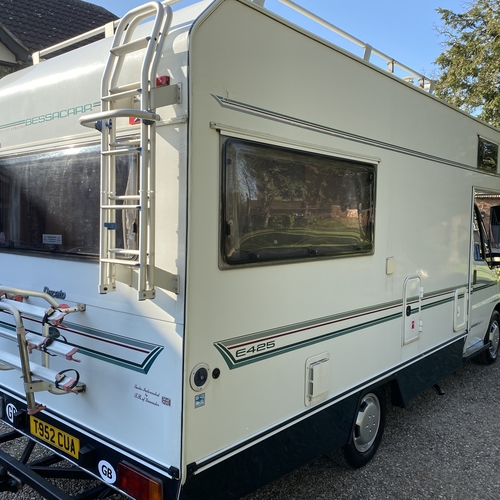 Bessacarr E425 Motorhome 4 Berth L Shaped Lounge 37964 Miles 1999 Fiat Ducato 2.8TD 1999