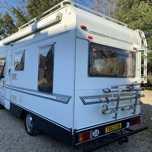 Bessacarr E425 Motorhome 4 Berth L Shaped Lounge 37964 Miles 1999 Fiat Ducato 2.8TD 1999