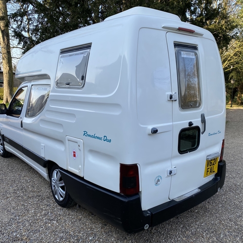 Romahome Duo 1.9D 1999 (V)reg Citroen Berlingo 78k miles 1 Owner 12 years