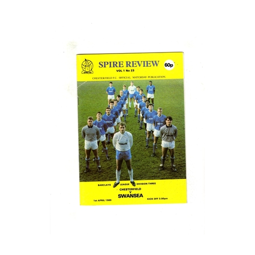 Chesterfield Home Football Programmes