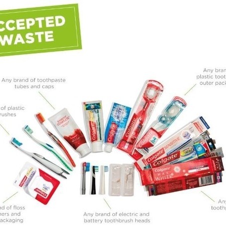 RECYCLE YOUR ORAL CARE PRODUCTS AND PACKAGING!