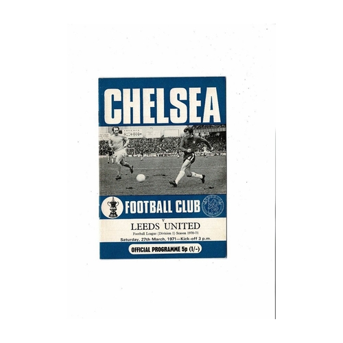 Chelsea Home Football Programmes