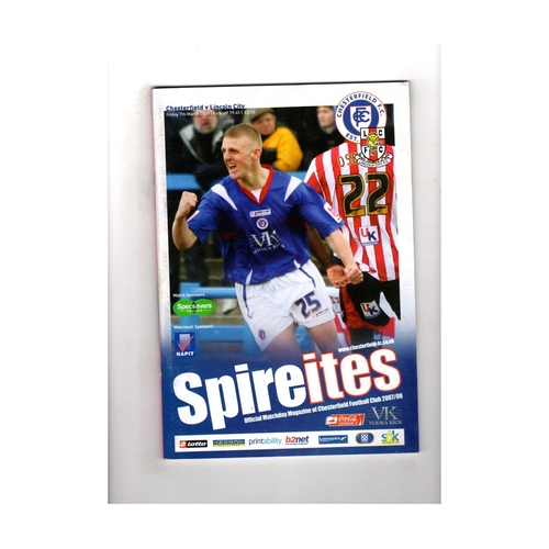 Lincoln City Away Football Programmes
