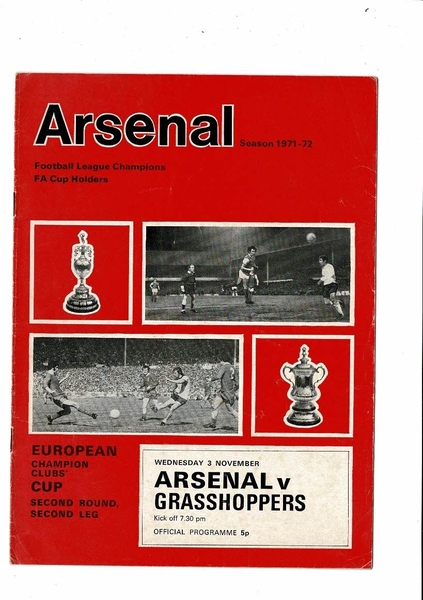 More Football Programmes listed today