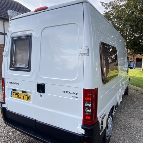 2003 (53)reg Citroen Relay 2.2 HDi LWB Camper Van 2 Berth - REDUCED £4995