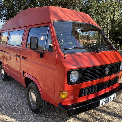 1984 Transporter T25 Left Hand Drive LHD Camper Van Classic 2 Berth
