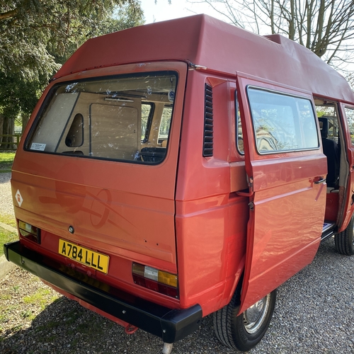 1984 Transporter T25 Left Hand Drive LHD Camper Van Classic 2 Berth