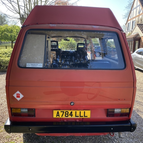 1984 Transporter T25 Left Hand Drive LHD Camper Van Classic 2 Berth