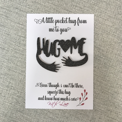 Pocket hugs ( with card )