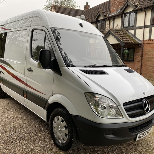 2013 (63)reg Mercedes Sprinter 313 LWB 2.1 CDi Camper Van 2 Berth PRO Conversion