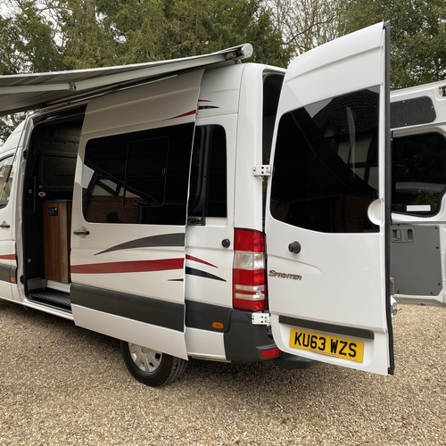 2013 (63)reg Mercedes Sprinter 313 LWB 2.1 CDi Camper Van 2 Berth PRO Conversion