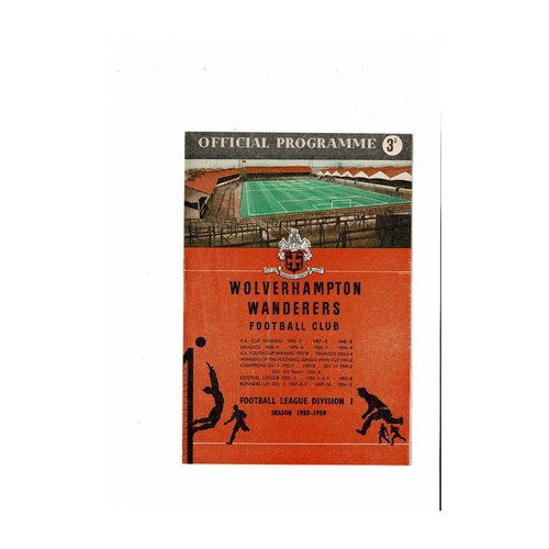 1950's League & Cup Football Programmes