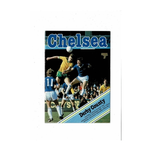 Derby County Away Football Programmes
