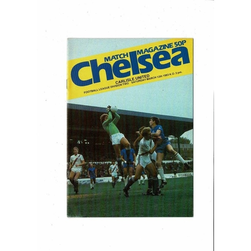 Carlisle United Away Football Programmes