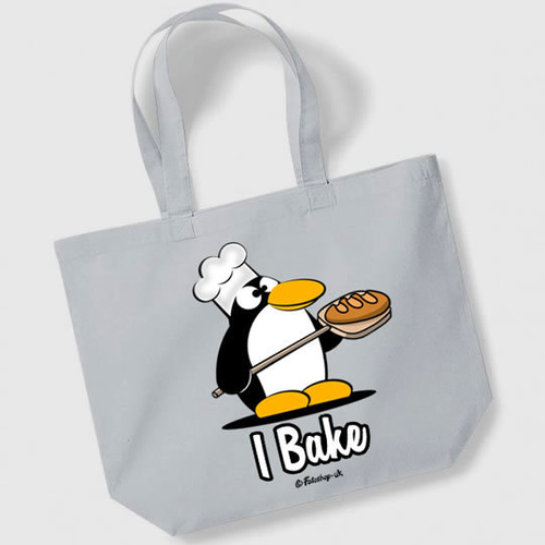 'I Bake' Maxi Tote