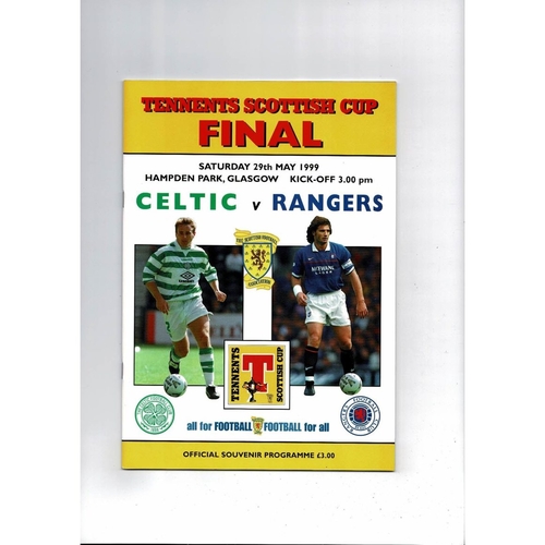 Scottish Cup Final Football Programmes