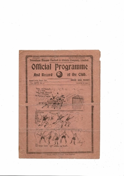 More Football Programmes listed today