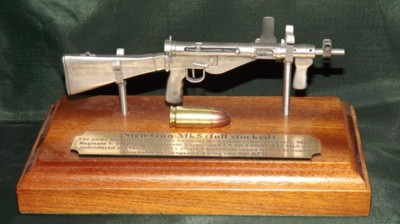 Pewter 1/6 Gun Ornaments