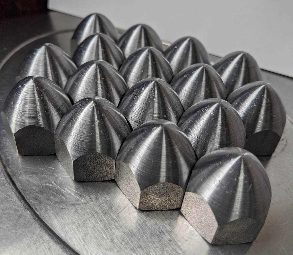 5/8 UNC Paraboloid Dome Nuts Stainless Steel