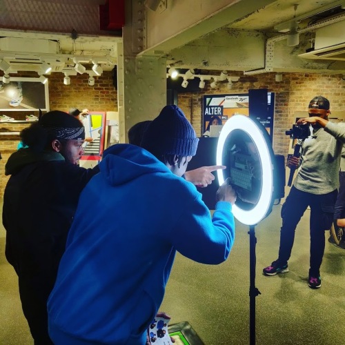 Ring Light Photo Booth