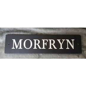 WELSH SLATE HOUSE SIGN