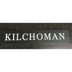 Welsh slate house sign