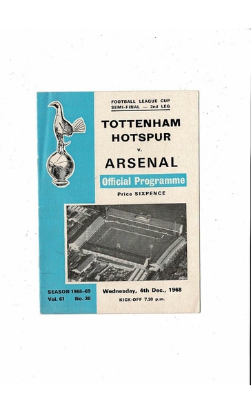 Latest Football Programmes Listed today