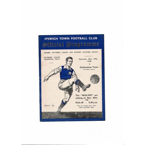 Ipswich Town Home Football Programmes