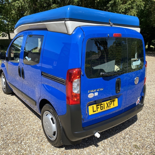 2011(61)reg Wheelhome Vikenze Camper Van 2 Berth Fiat Fiorino 1.3 MJet Diesel