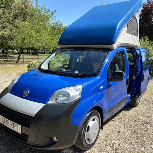 2011(61)reg Wheelhome Vikenze Camper Van 2 Berth Fiat Fiorino 1.3 MJet Diesel