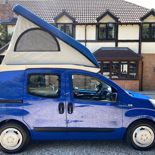 2011(61)reg Wheelhome Vikenze Camper Van 2 Berth Fiat Fiorino 1.3 MJet Diesel