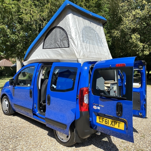 2011(61)reg Wheelhome Vikenze Camper Van 2 Berth Fiat Fiorino 1.3 MJet Diesel