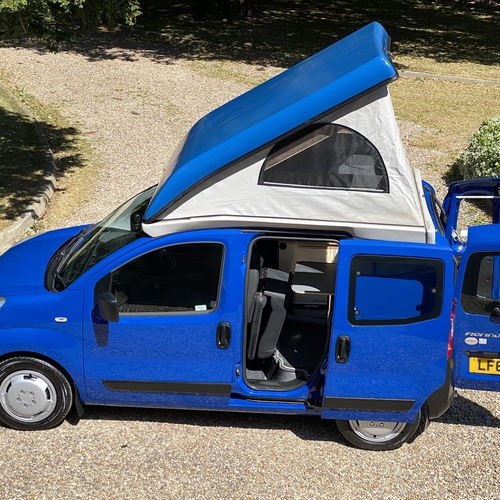 2011(61)reg Wheelhome Vikenze Camper Van 2 Berth Fiat Fiorino 1.3 MJet Diesel