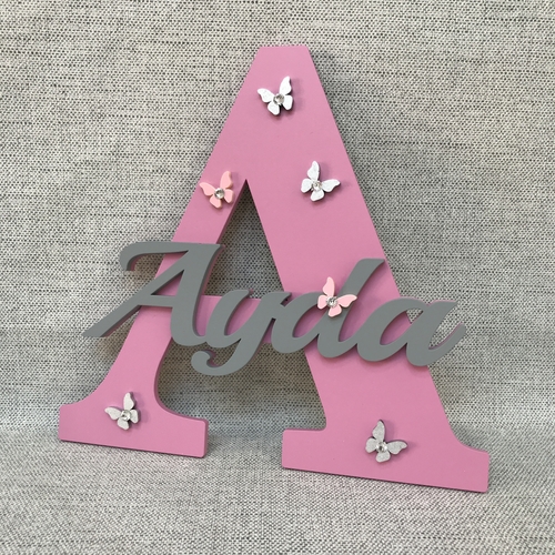 Monogram door signs