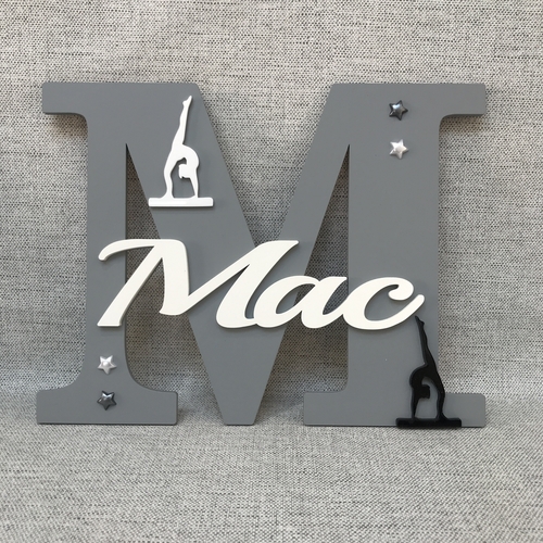 Monogram door signs
