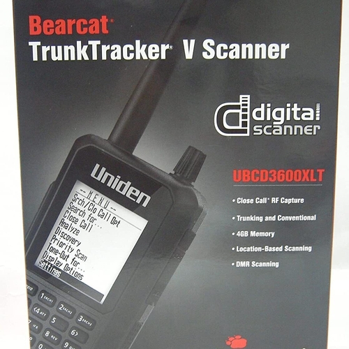 UNIDEN UBCD-3600XLT NXDN DIGITAL HANDHELD SCANNER