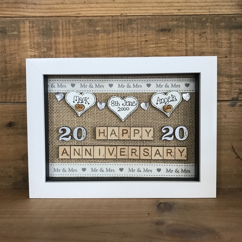 6/8” HAPPY ANNIVERSARY FRAME