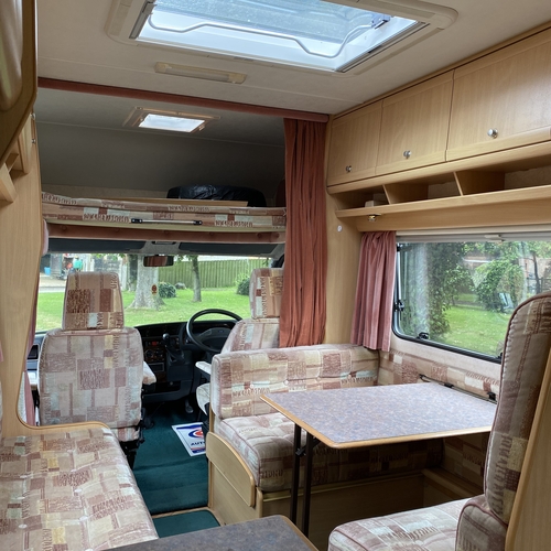 Swift Suntor 590RS Motorhome 5 Berth Front Lounge Dinette 1999 Fiat Ducato 2.8D