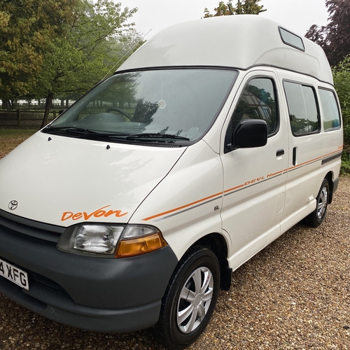 2001 Toyota HiAce Sunrise DEVON Camper Van 2 Berth 2.4D Heating Cassette Toilet