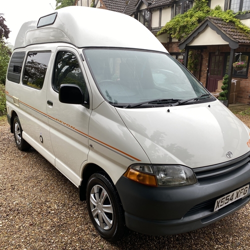 2001 Toyota HiAce Sunrise DEVON Camper Van 2 Berth 2.4D Heating Cassette Toilet
