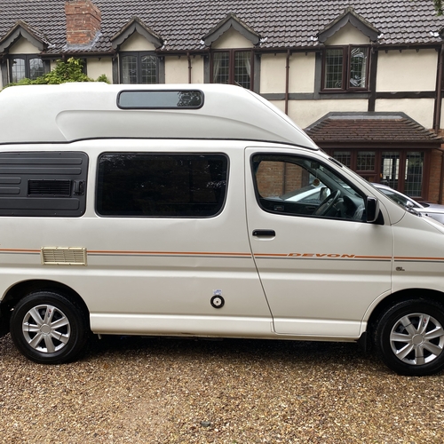 2001 Toyota HiAce Sunrise DEVON Camper Van 2 Berth 2.4D Heating Cassette Toilet