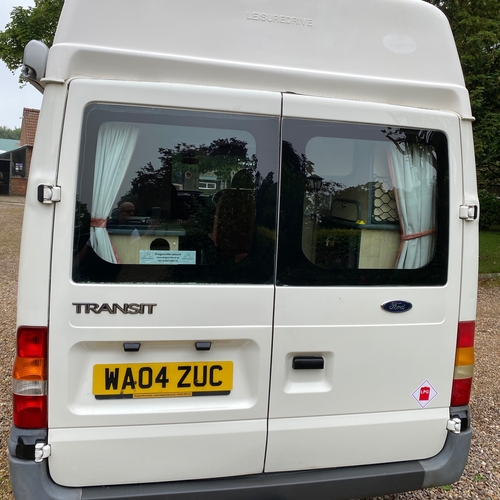 2004 Ford Transit 2.0Di Riviera Camper Van 2 Berth 1 Lady Owner from new 72365 Miles