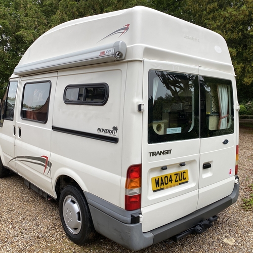 2004 Ford Transit 2.0Di Riviera Camper Van 2 Berth 1 Lady Owner from new 72365 Miles